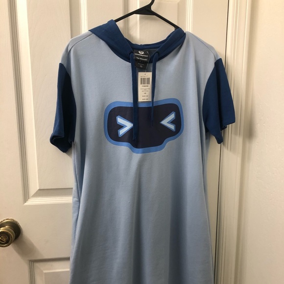 Her Universe Dresses & Skirts - Overwatch Mei/Snowball hoodie dress, size Large